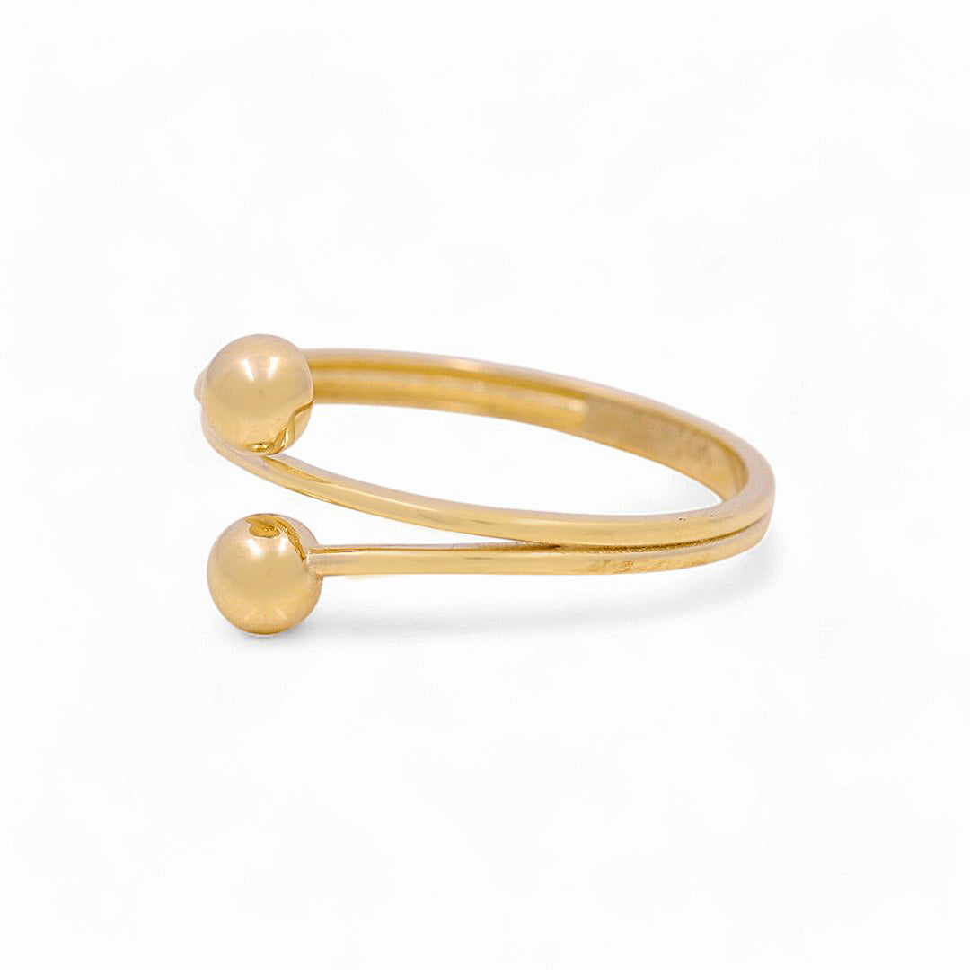 10K Yellow Gold Fashion Women's Ring / Size: 7 / Weight: 1.1 GR / Y24-1314