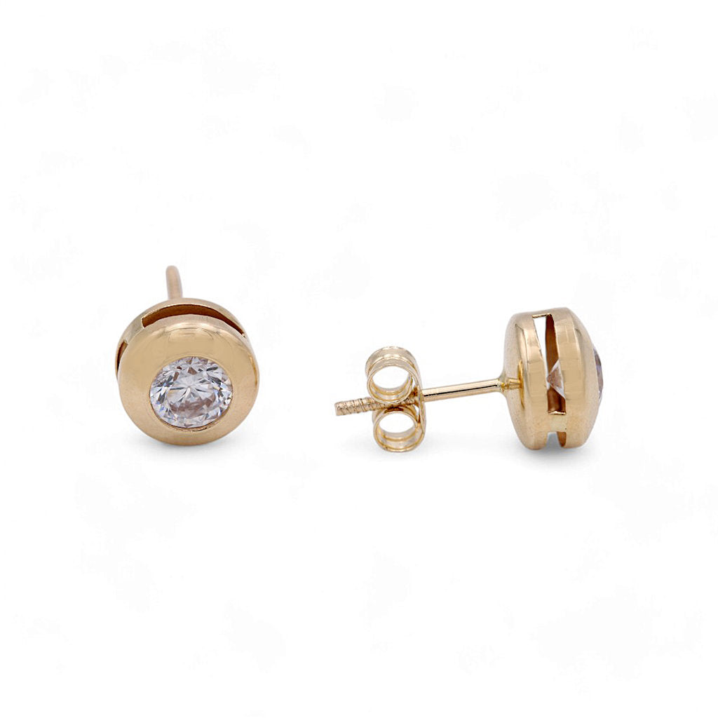 14K Yellow Gold Fashion Stud Earrings / 6-196801PS5