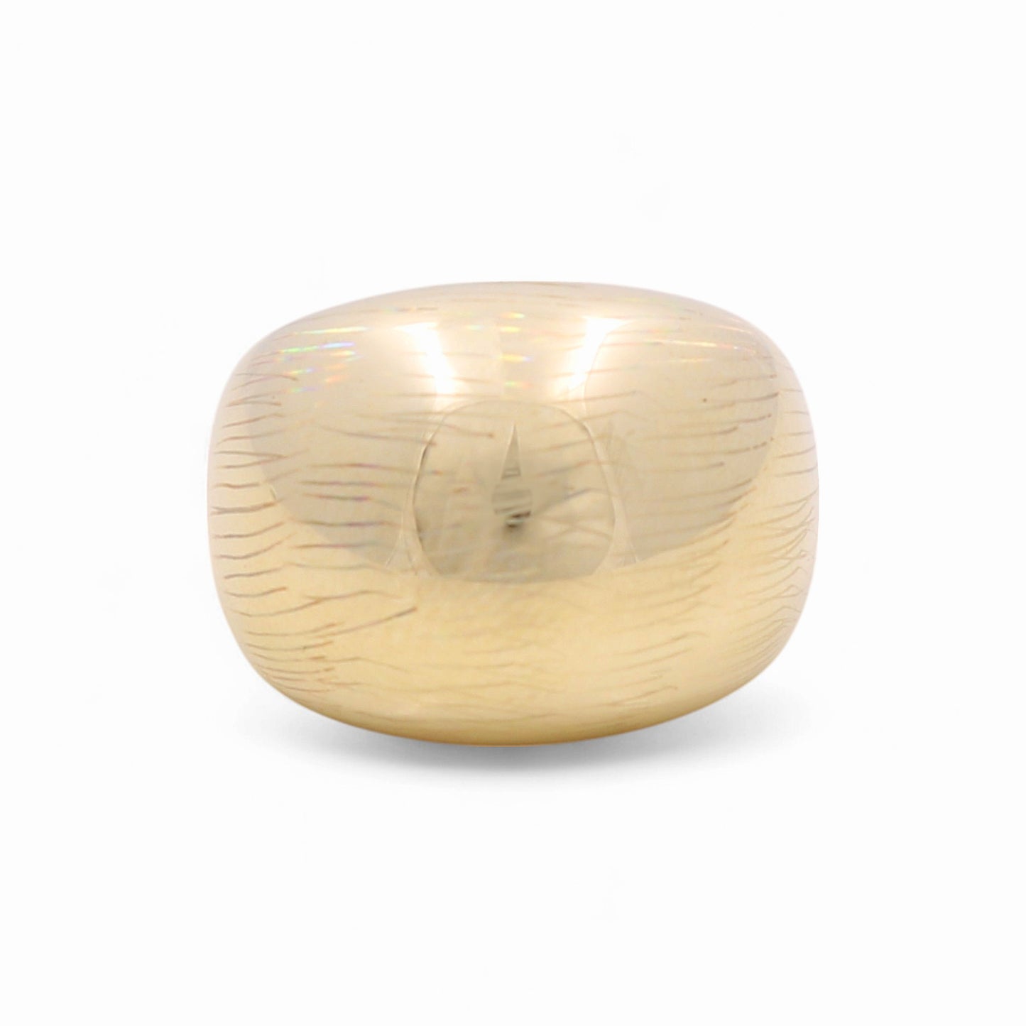 10K Yellow Gold Dome Illusion Women's Ring / Size: 7.5 / Weight: 3.5 GR / DQWR0FS-15