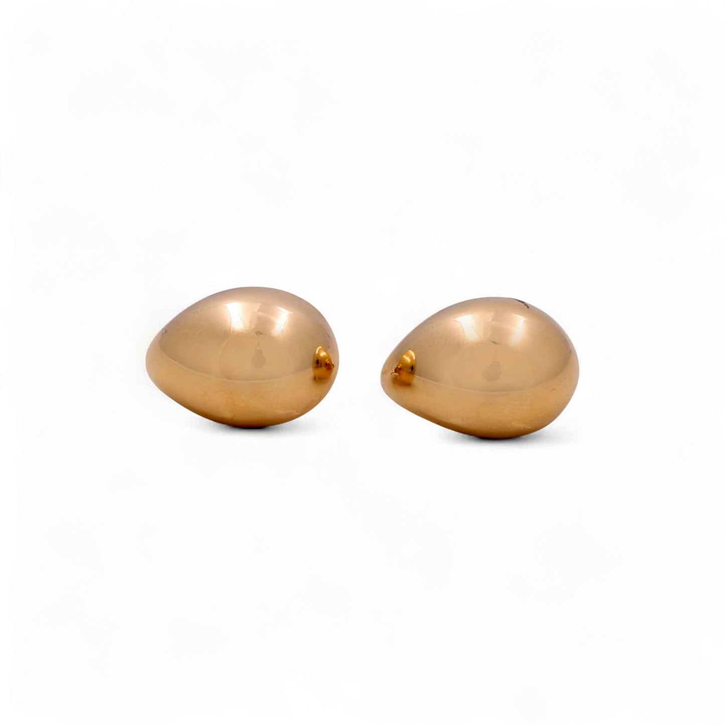 14K Yellow Gold Fashion Women's Drops Earrings / Weight: 3.6 GR / DQED4FS