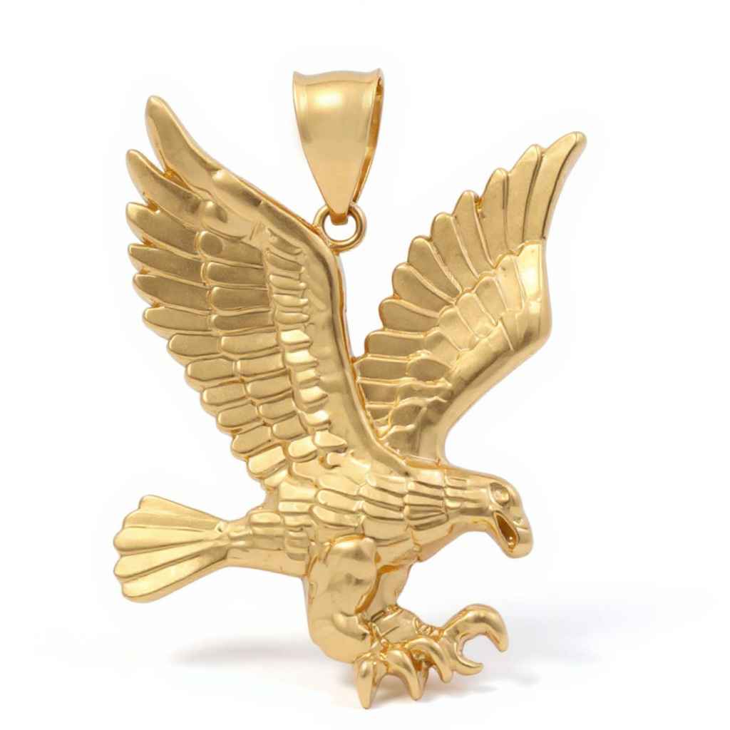 10K Yellow Gold Eagle Pendant / Size: / Weight: 3.3gr / CCAPD0EG