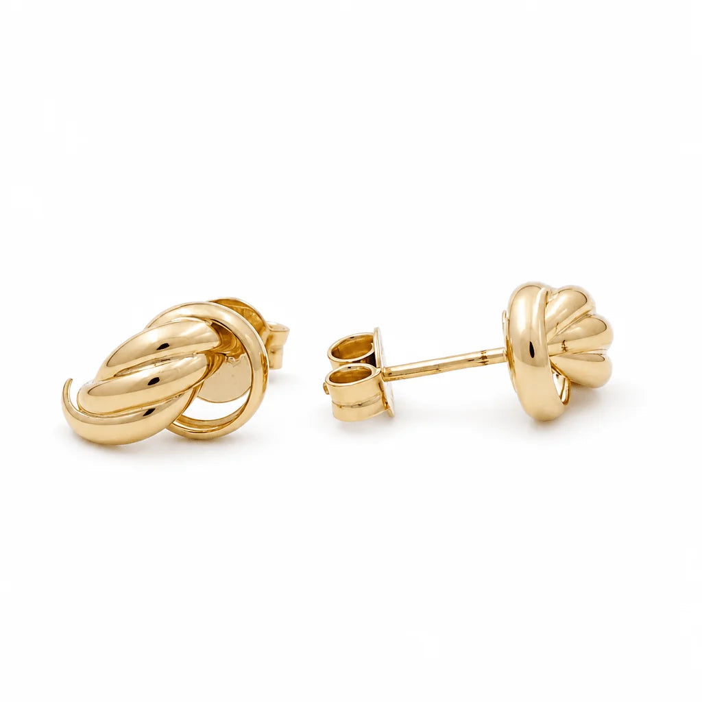 10K Yellow Gold Fashion Earrings / Weight: 1.3 GR / ORC196