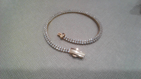14K Yellow Gold Women's Fashion Bracelet / Size: 7" / Weight: 5.5gr / BCWB4FS-1