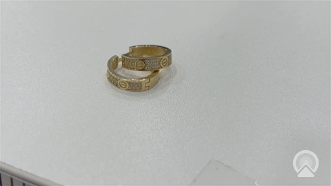 10K Yellow Gold Women's Hoops Earring CT / Size: 3.5mmx13mm / Weight: 2.5GR / DQEH0CT3.5X13