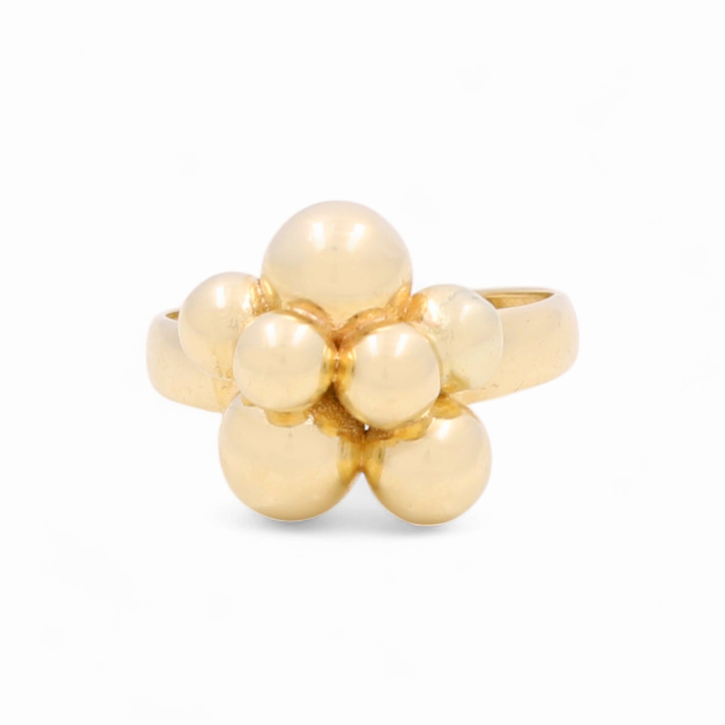 14K Yellow Gold Fashion Women's Ring / Size: 7.5 / Weight: 3 GR / DPWR4FS-6