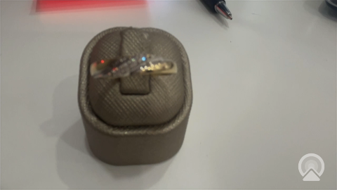 14K Yellow and White Gold Women’s Bridal Band / Stone: Cz / Size: 7 / Weight: 1.4 GR / KEEWRTT4BS-15