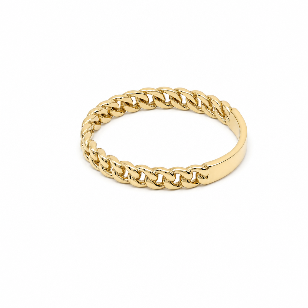 10K Yellow Gold Fashion Women's Ring / Size:8 / Weight: 1.5 GR/ DQWR0FS-119