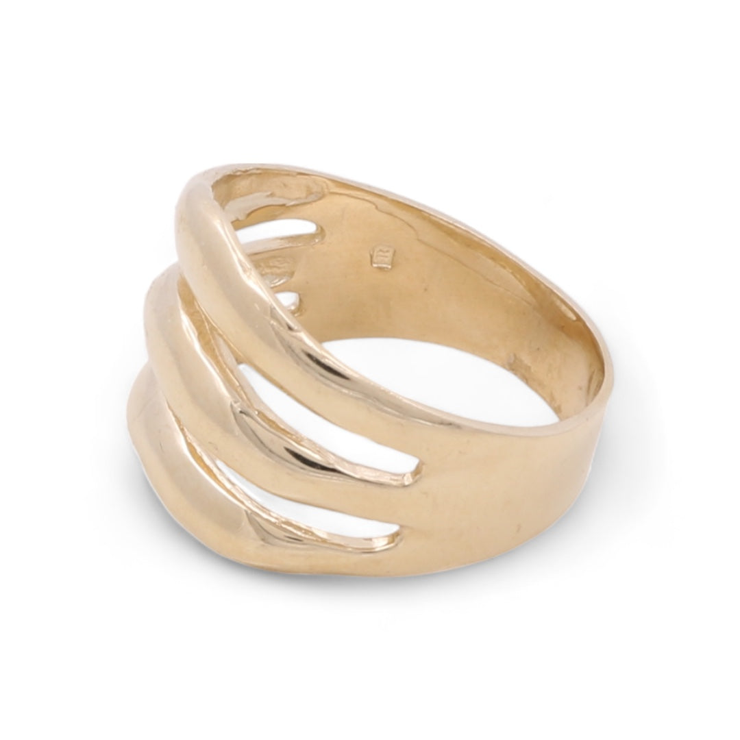 14K Yellow Gold Fashion Ring