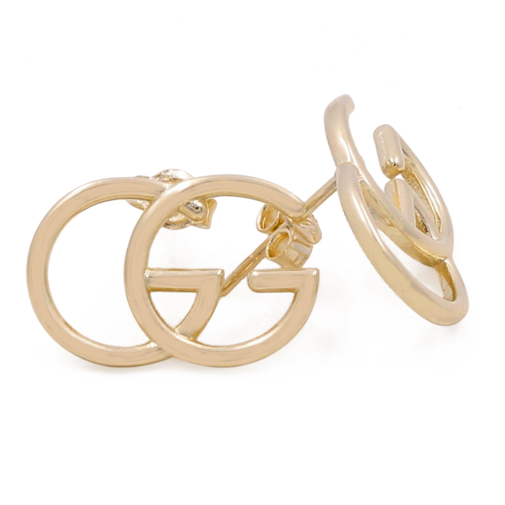 14K Yellow Gold Fashion Earrings