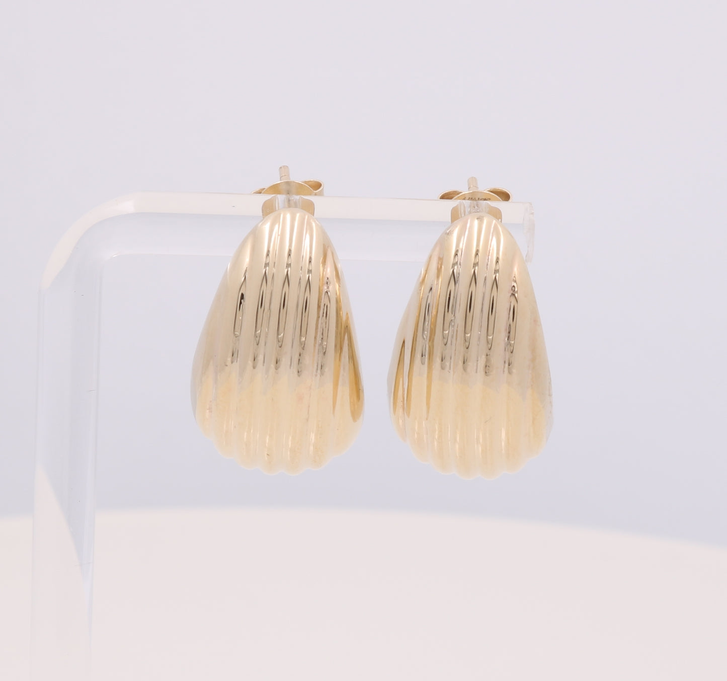 14K Yellow Gold Fashion Earrings