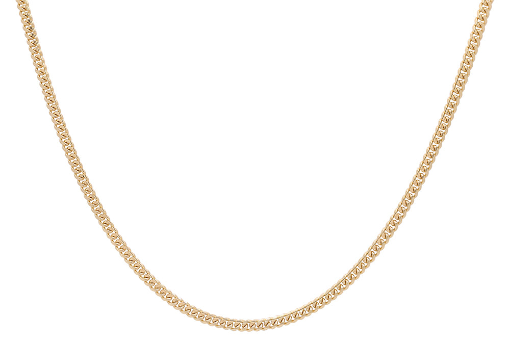 14K Yellow Gold Cuban Link Chain