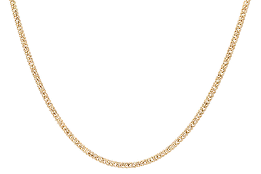14K Yellow Gold Cuban Link Chain