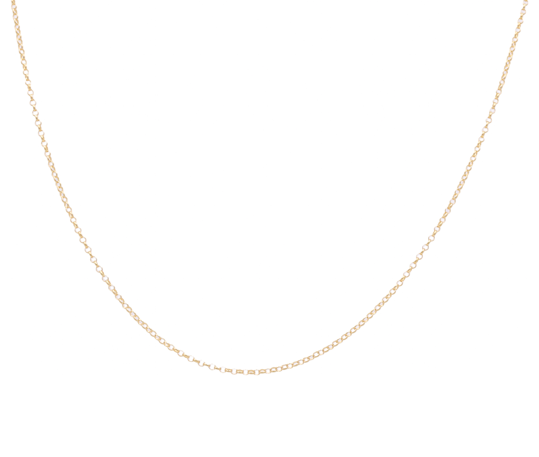14K Yellow Gold Italian Fashion Link Chain
