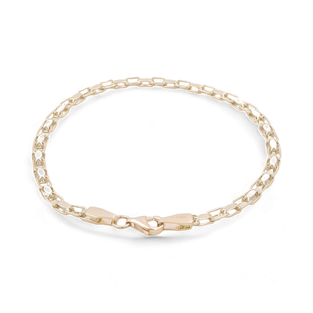14K Yellow Gold Women's Fashion Bracelet