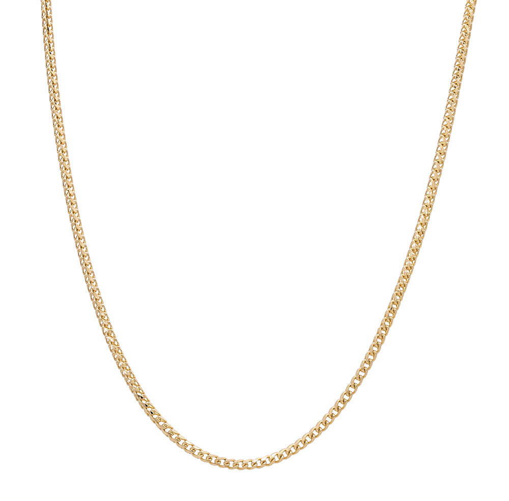 10K Yellow Gold Flat Link Chain