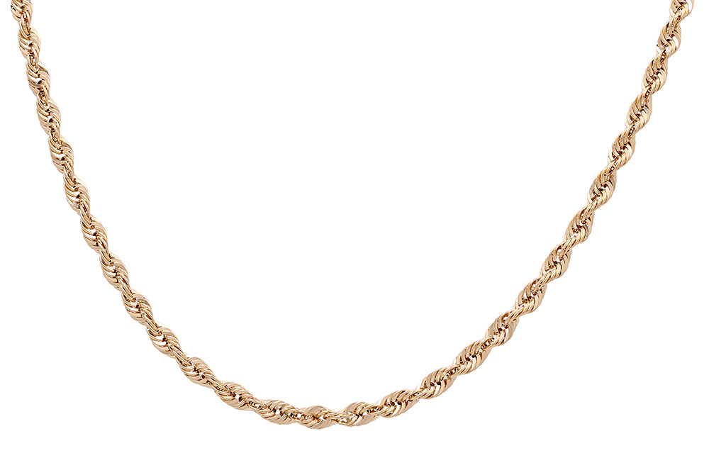 10K Yellow Gold Rope Chain