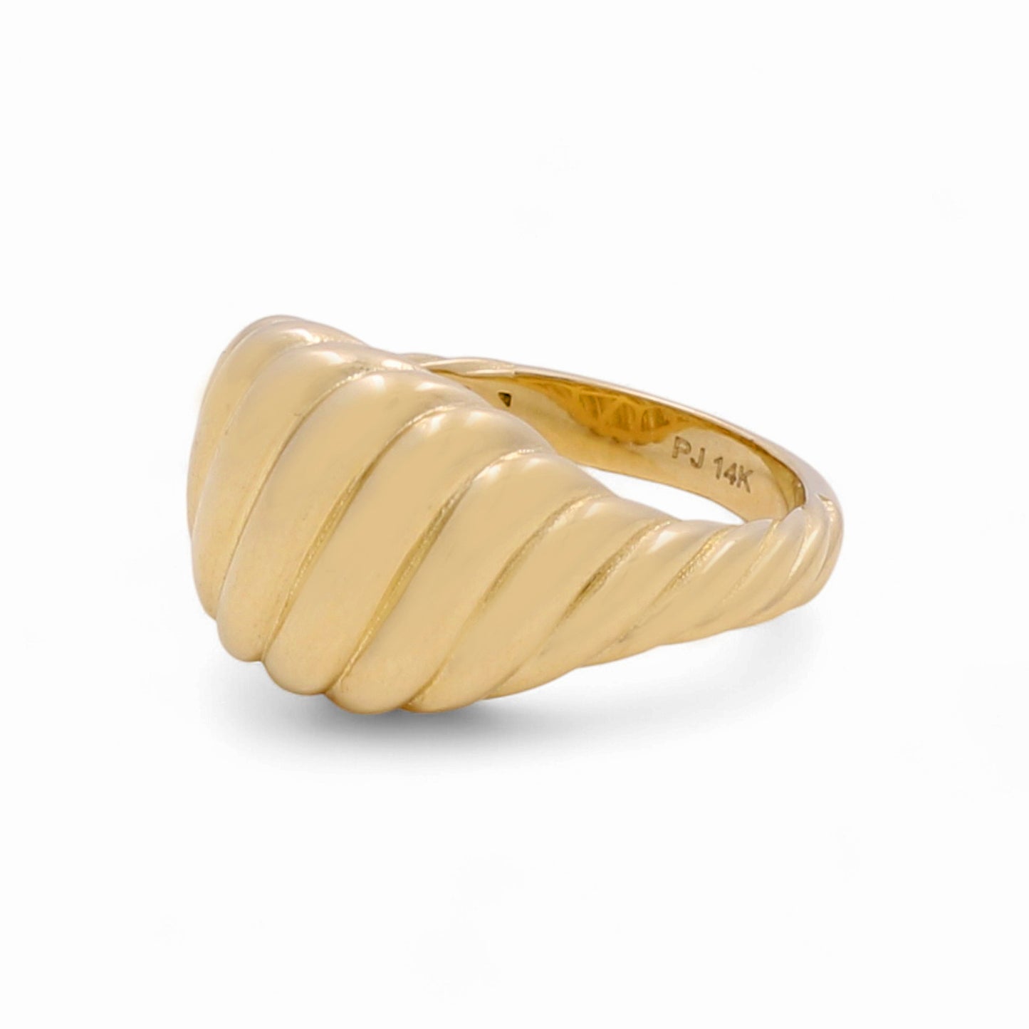 14K Yellow Gold Fashion Women's Ring / Size: 7 / Weight: 3 GR / DPWR4FS-14