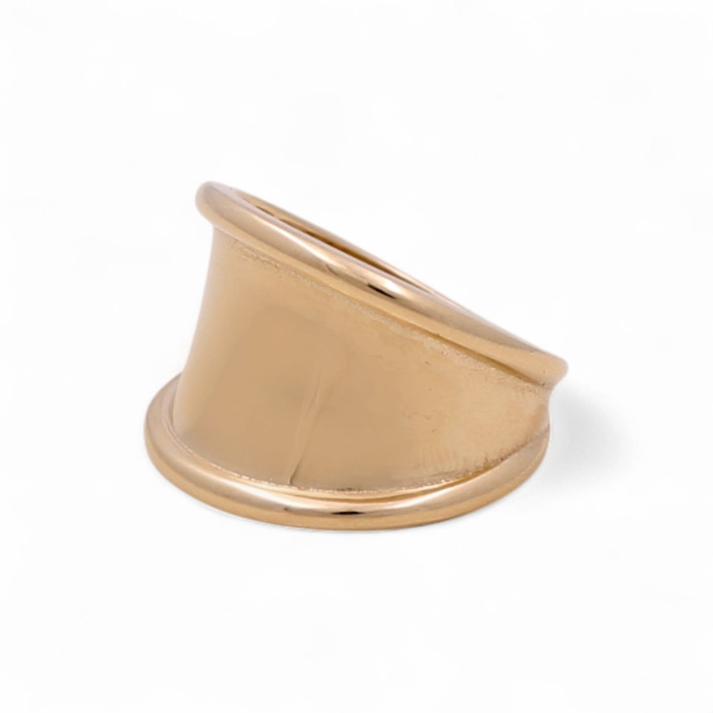 14K Yellow Gold Fashion Women's Ring / Size: 8.5 / Weight: 3.1 GR / DQWR4FS-91