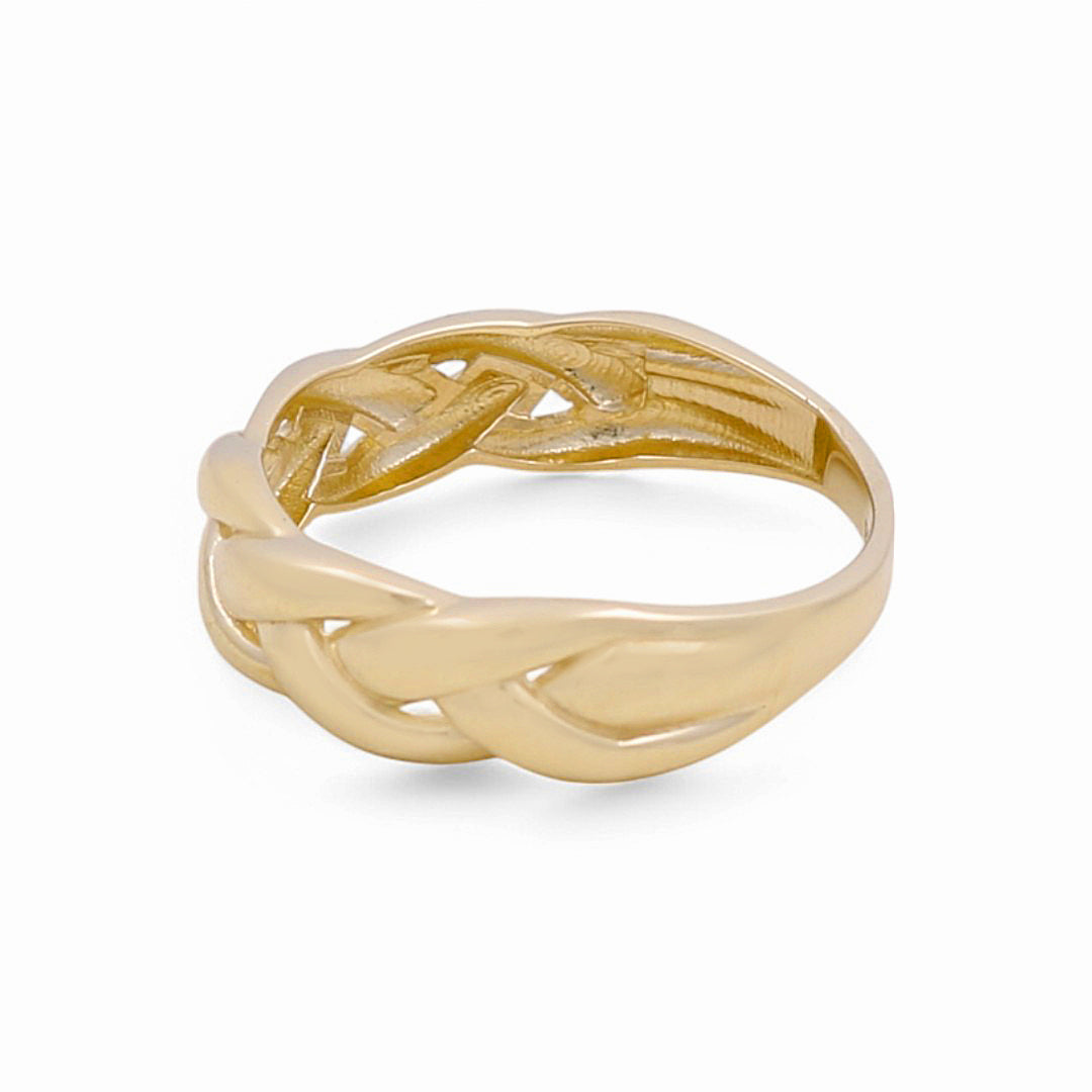 10K Yellow Gold Fashion Women's Ring / Size: 7 / Weight: 1.9 GR / DPWR0FS-14