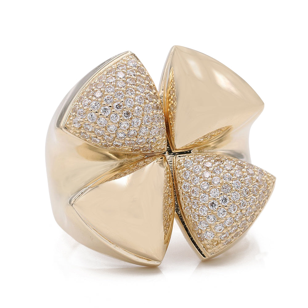 Fashion Ring with Cubic Zirconias