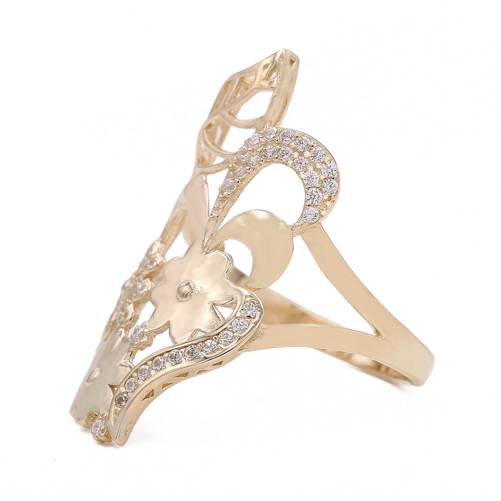 Fashion Flowers and Leaves Ring