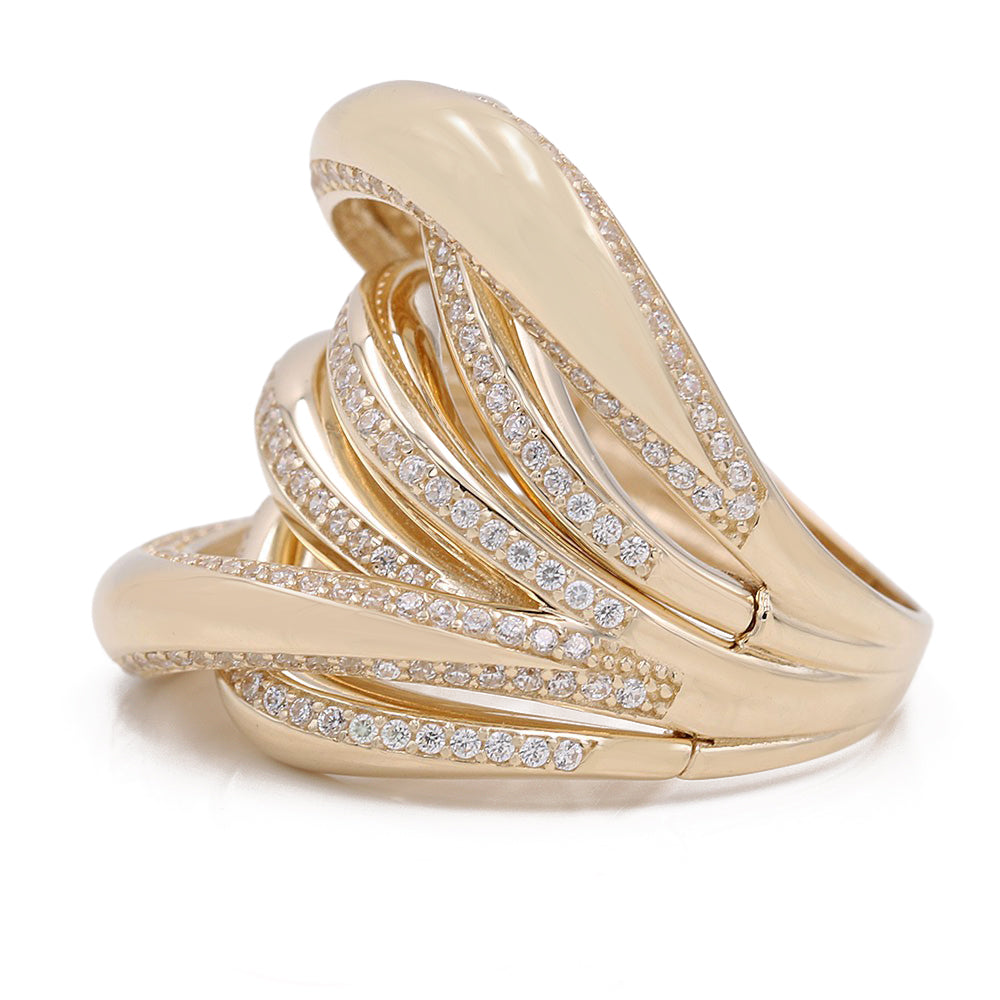 Fashion Ring with Cubic Zirconias