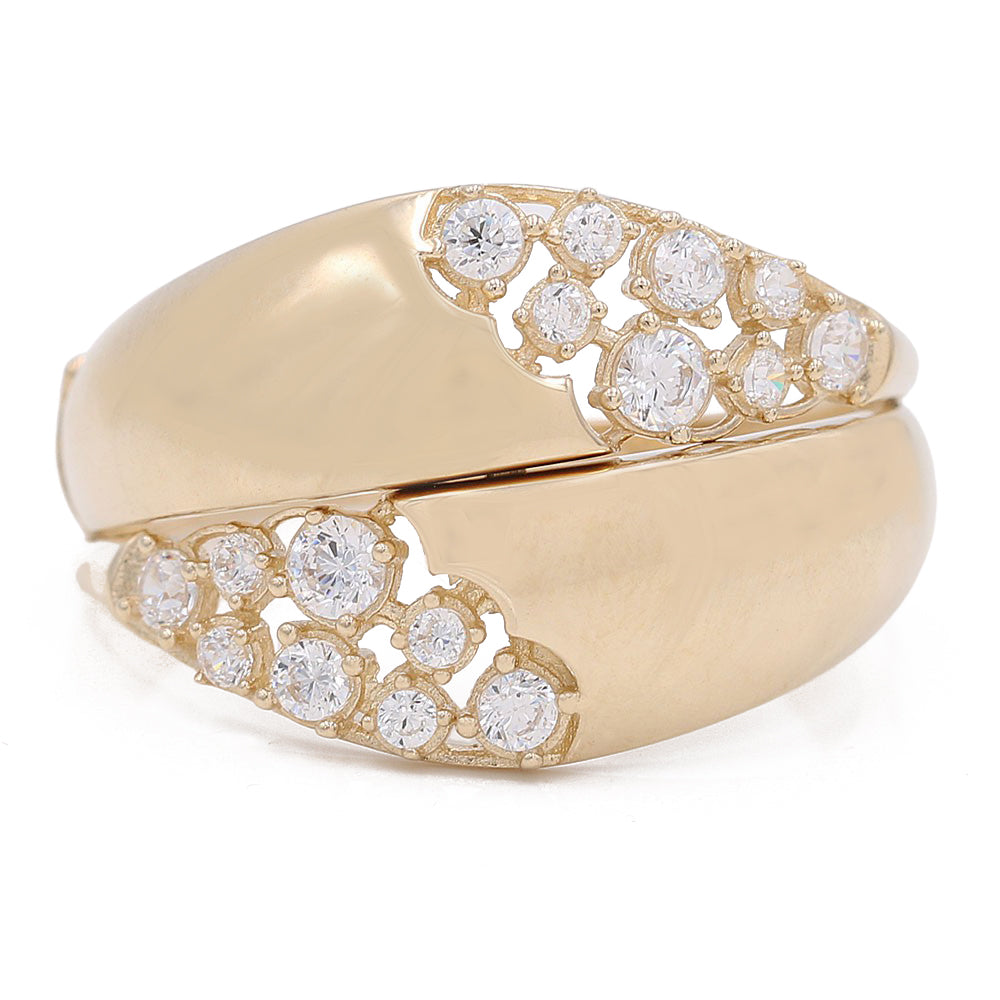 Fashion Ring with Cubic Zirconias