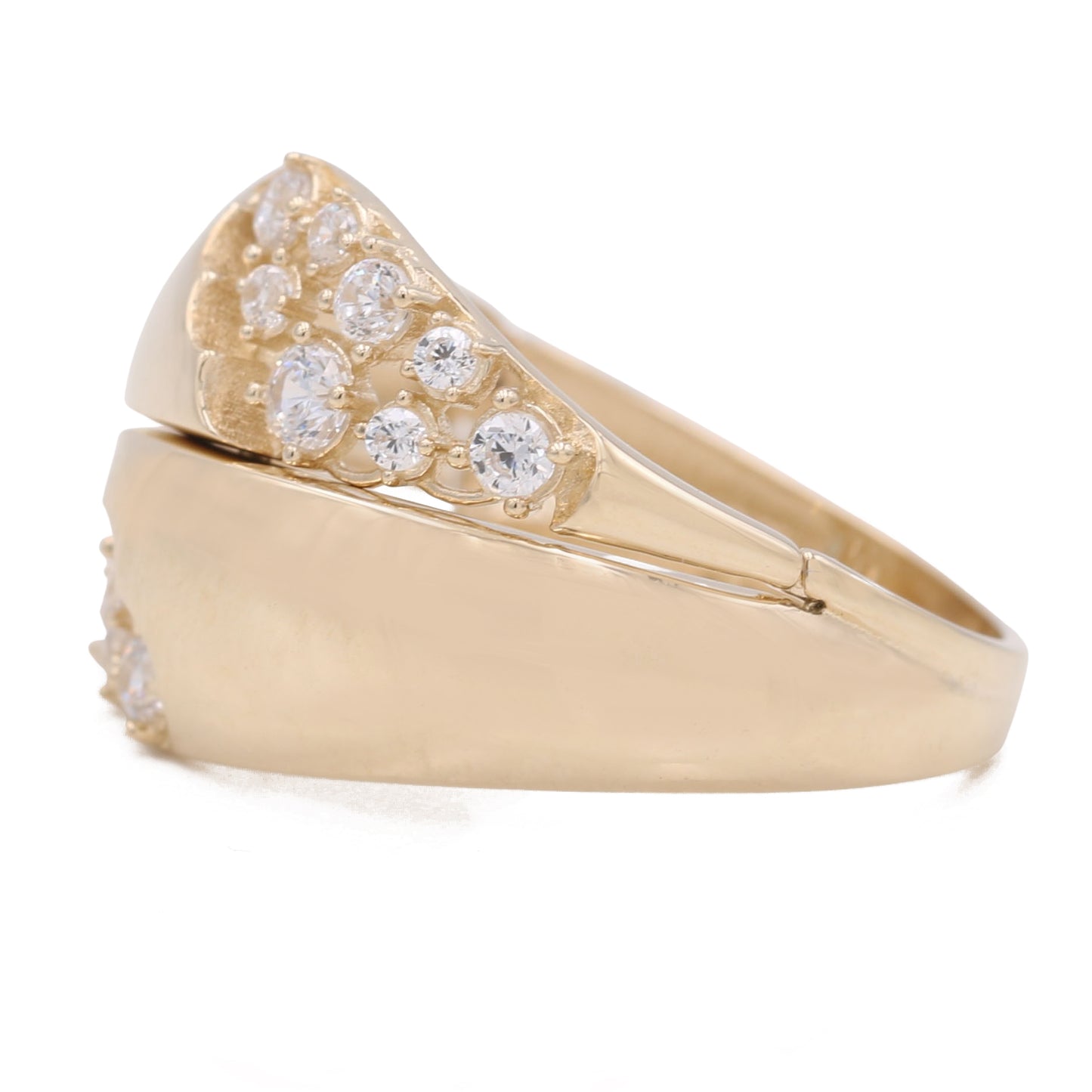 Fashion Ring with Cubic Zirconias