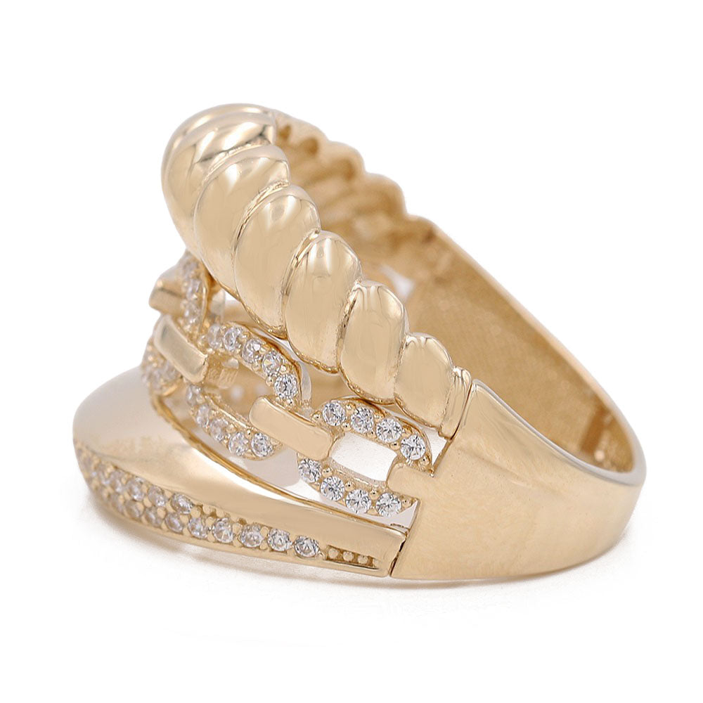 Fashion Ring with Cubic Zirconias