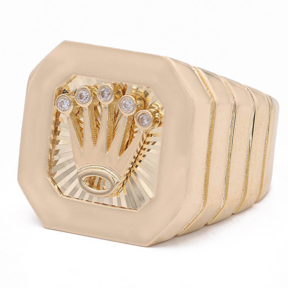 Crown Square Ring