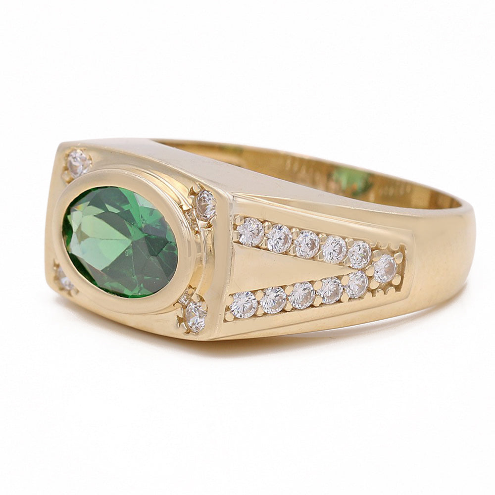 Green Stone Ring