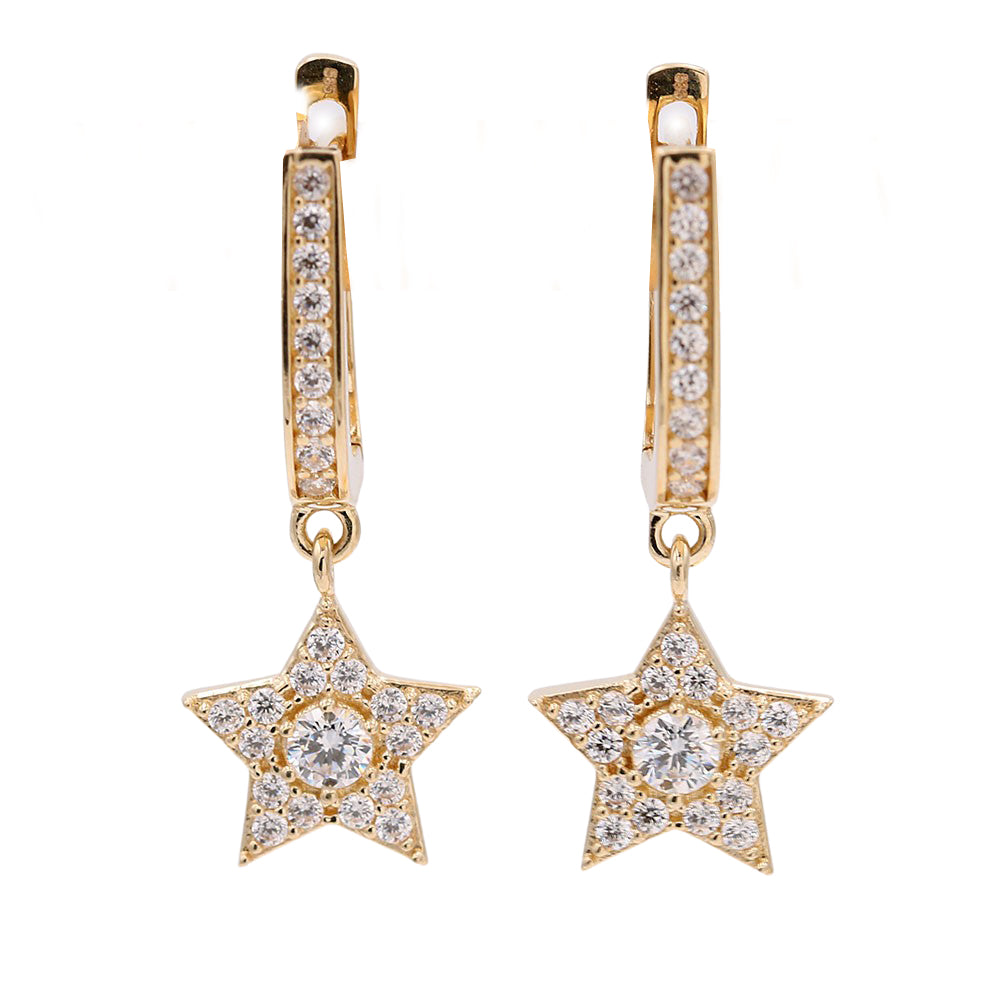 Hanging Star Earrings