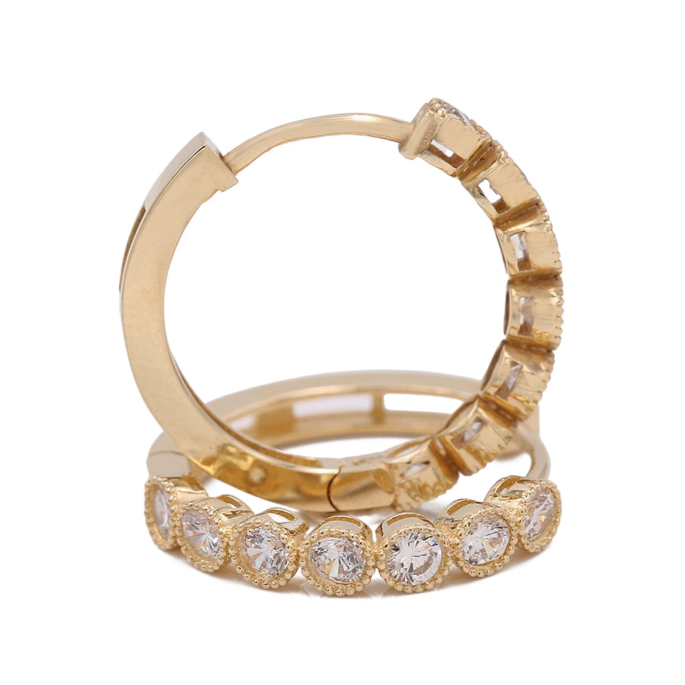 Fashion Earrings with Cubic Zirconias