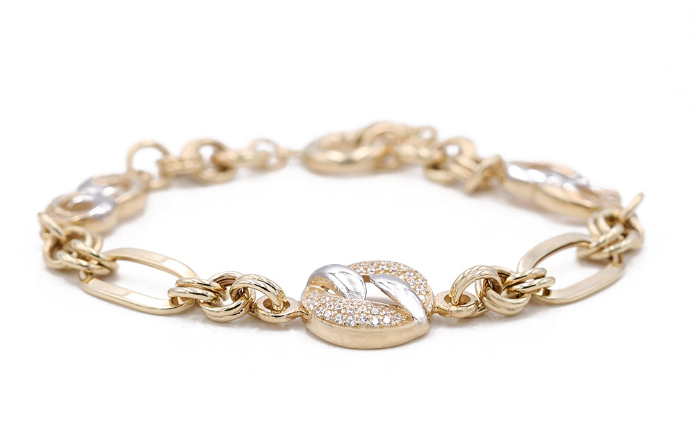 Fashion Bracelet with Cubic Zirconias