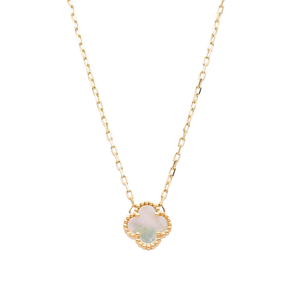 Flower Mother of Pearl Necklace