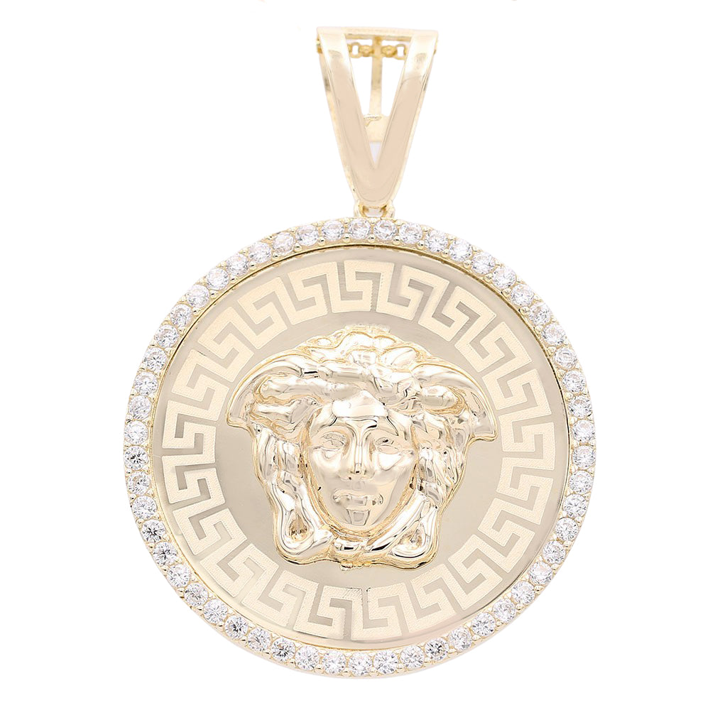 Round Medusa Head Pendant