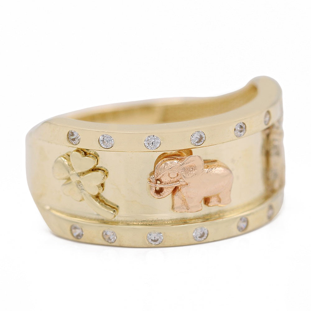 Fashion Animal Design Ring with Cubic Zirconias