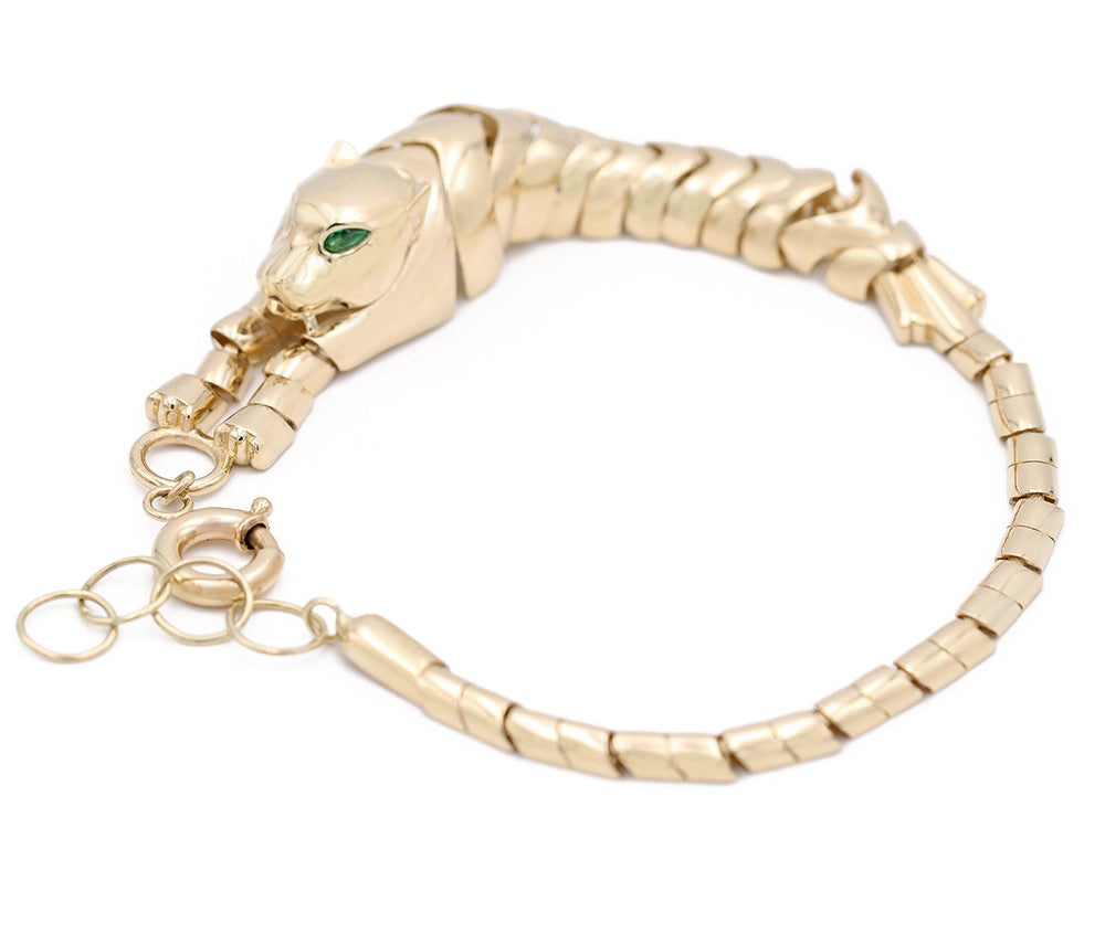 Fashion Reticulated Panther Bracelet