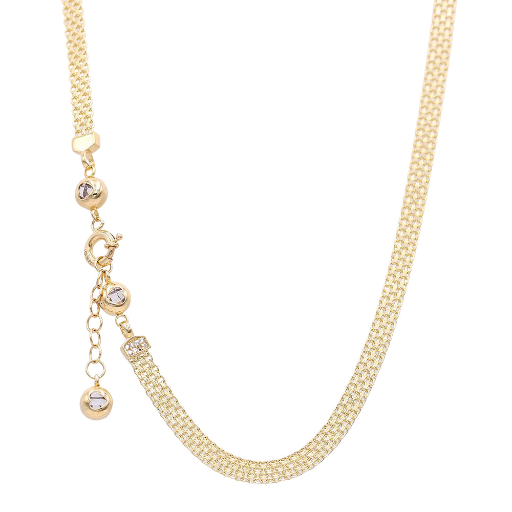 Butterfly Necklace with Cubic Zirconias