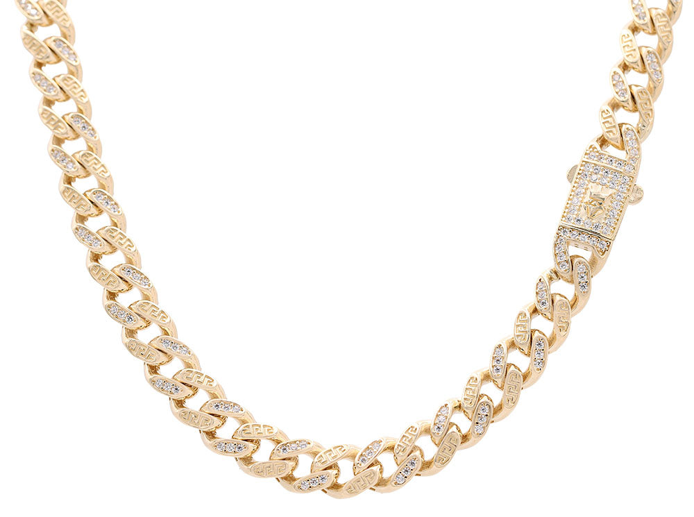 Semi-Solid Monaco Link Necklace