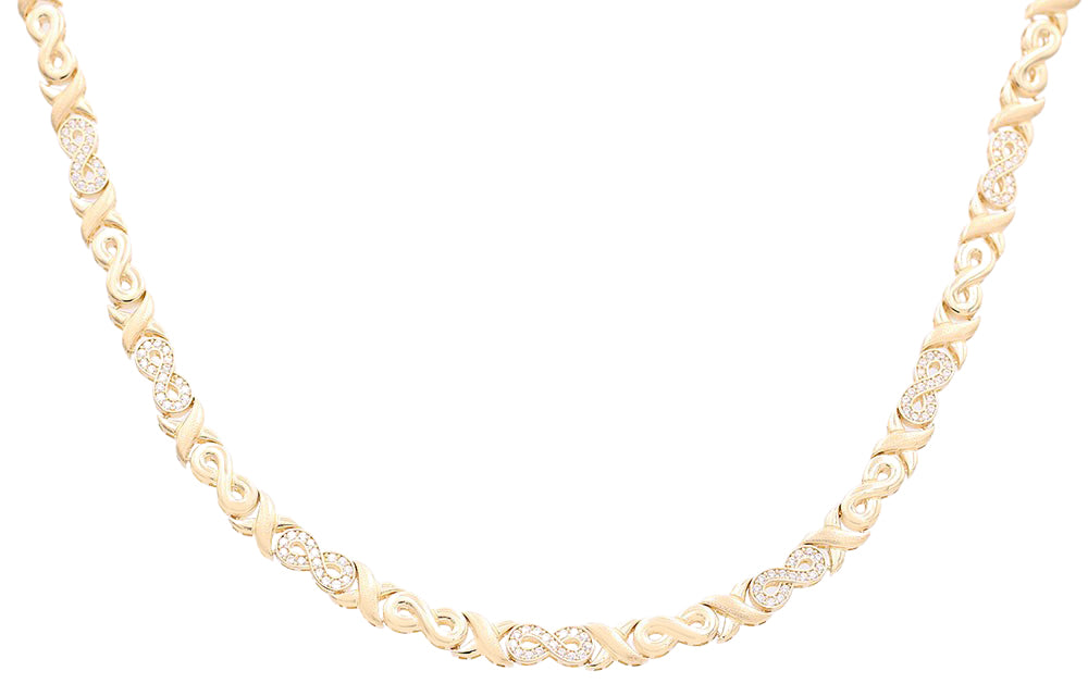 Fashion Infinity and Hugs Necklace
