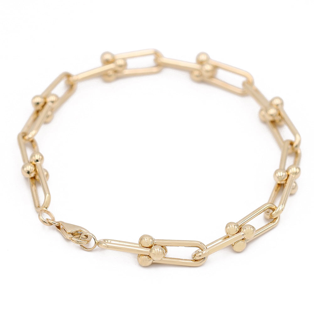 Fashion Pin Link Bracelet