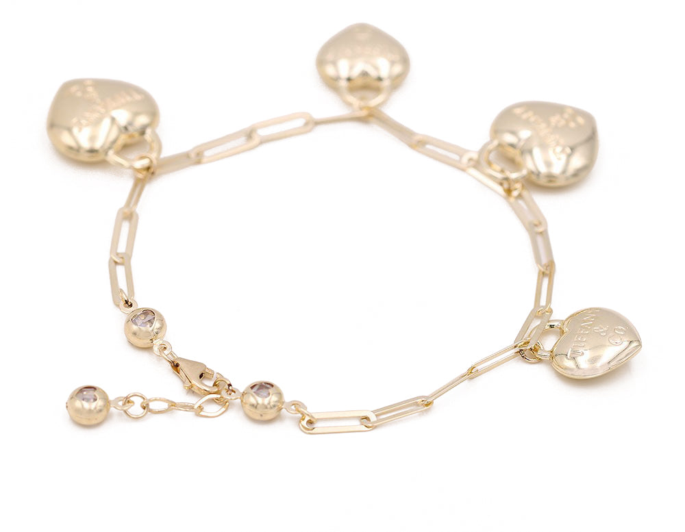 Gold Fashion Beads Bracelet