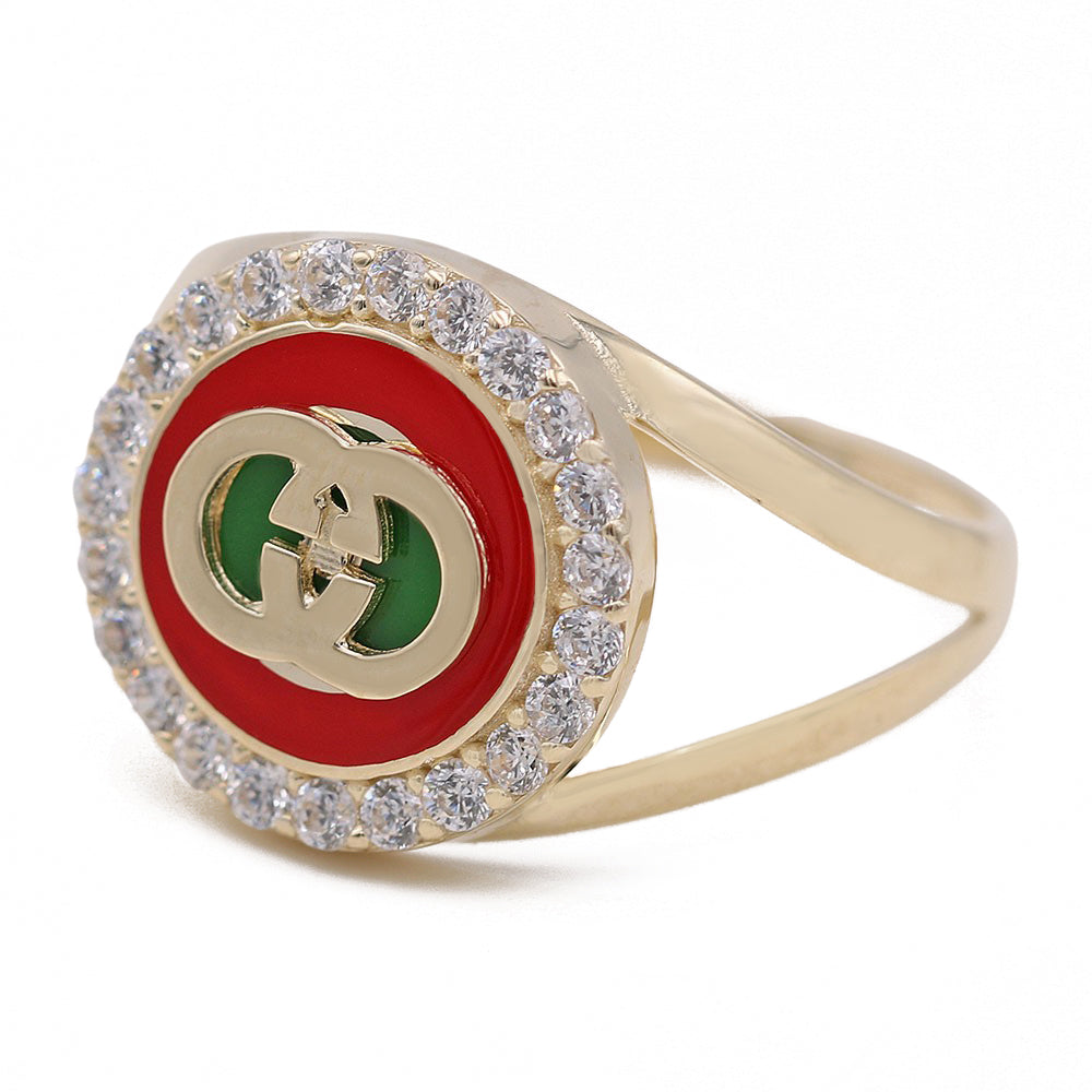 Fashion Ring with Cubic Zirconias
