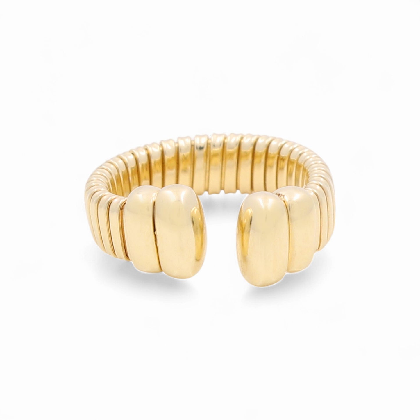 14K Yellow Gold Adjustable Women's Ring / Size: 6.5 / Weight: 6 GR / DAWR4FS-1