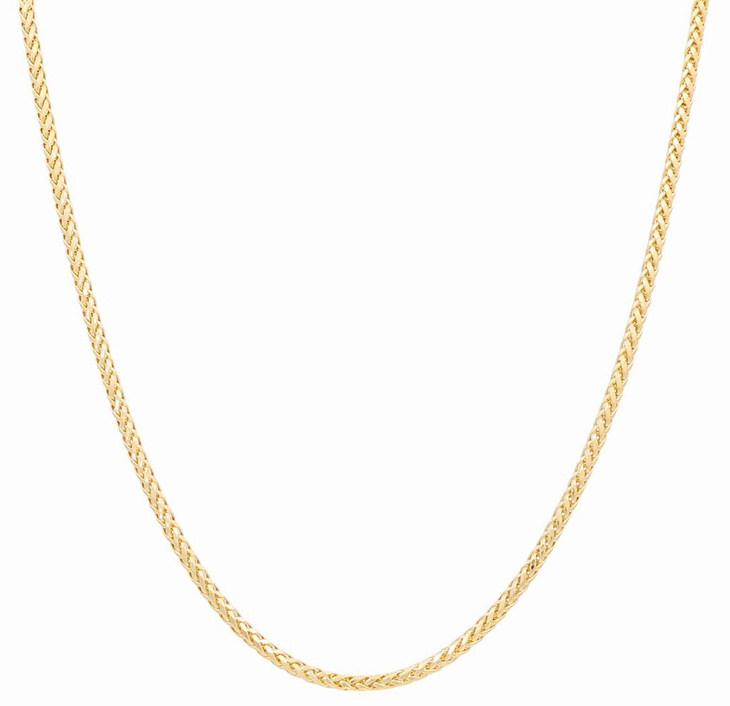 10K Yellow Gold Semisolid Franco Redondo Chain / Size: 3.3mm-24'' / Weight: 10.5gr / HCSCH0FR3.3-24