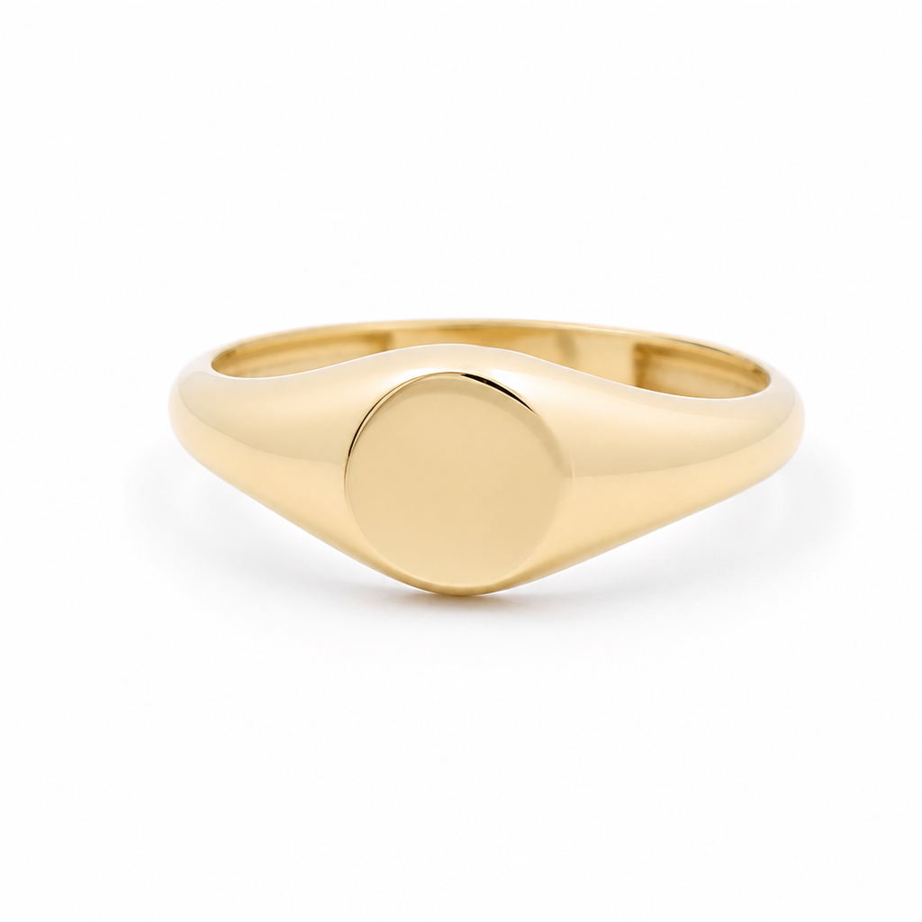 10K Yellow Gold Fashion Women's Ring / Size: 8.25 / Weight: 1.6 GR / DQWR0FS-71