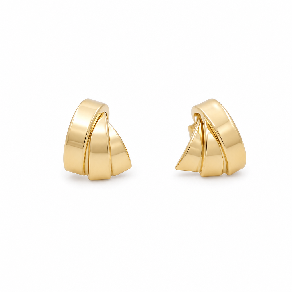 10K Yellow Gold Fashion Earrings / Weight: 2.5 GR / ORC181