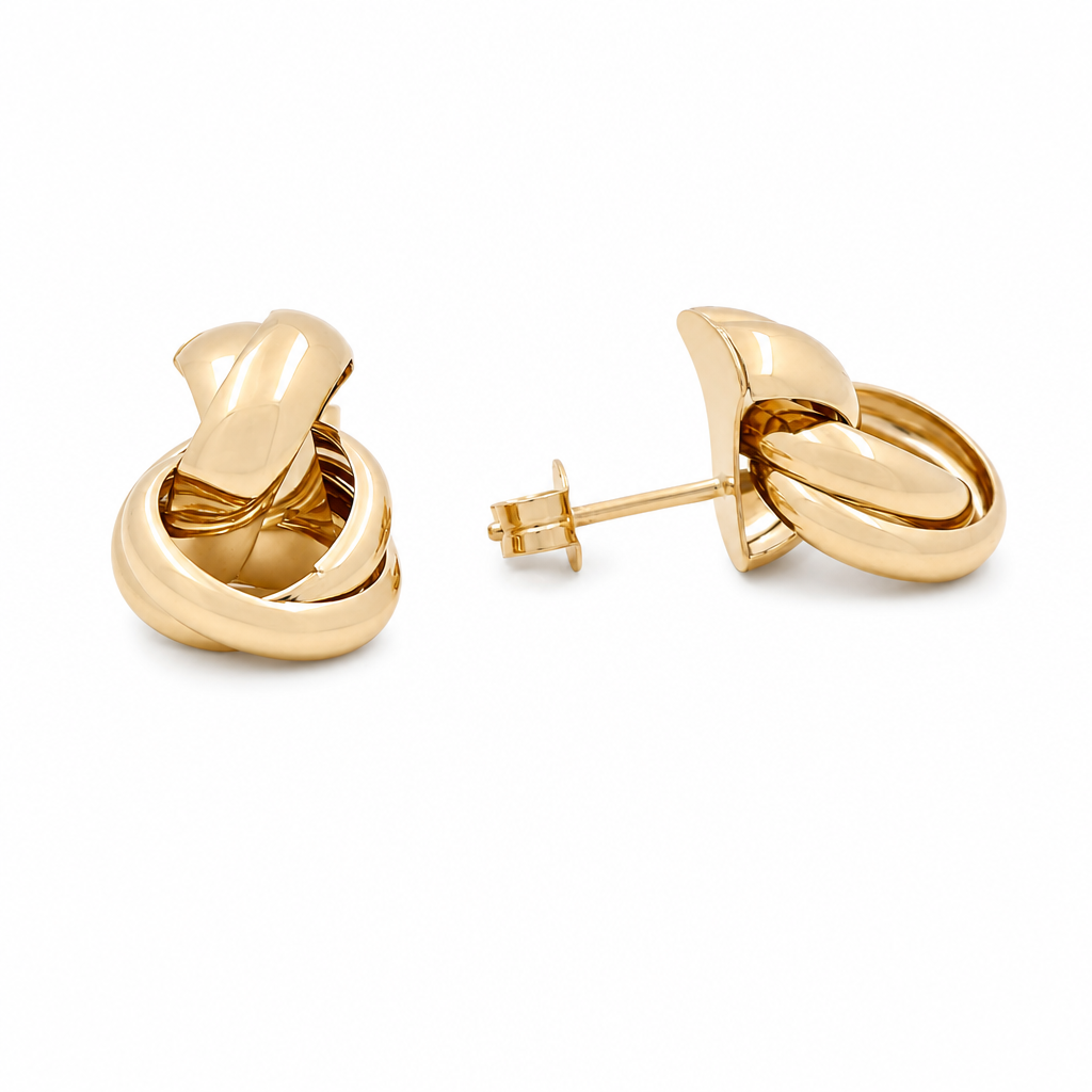 10K Yellow Gold Fashion  Earrings / Weight: 3 GR / ORC261