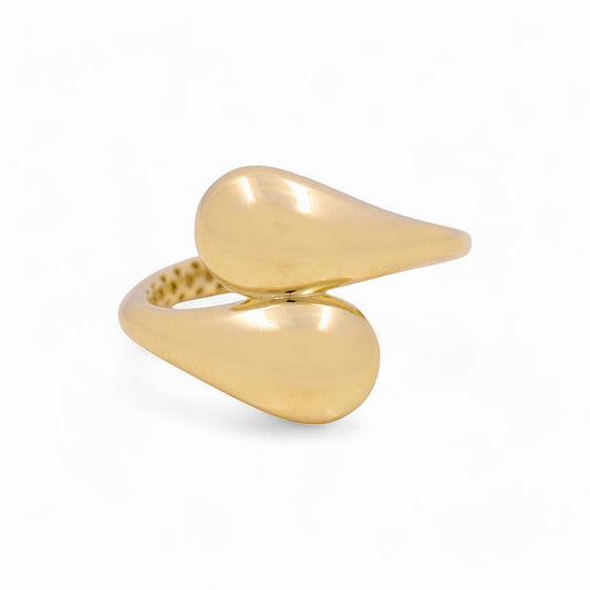 10K Yellow Gold Fashion Women's Ring / Size: 7 / Weight: 1.8 GR / P61R-9